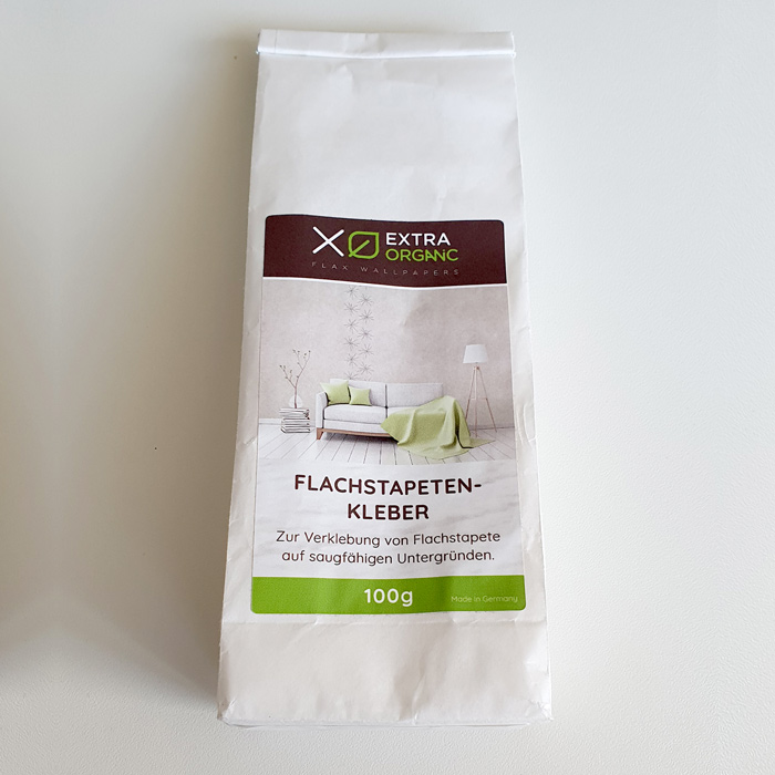 Flachstapetenkleber